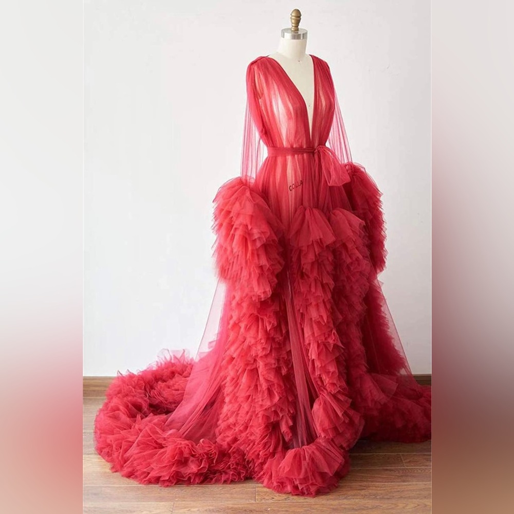 Tulle Gown Robe